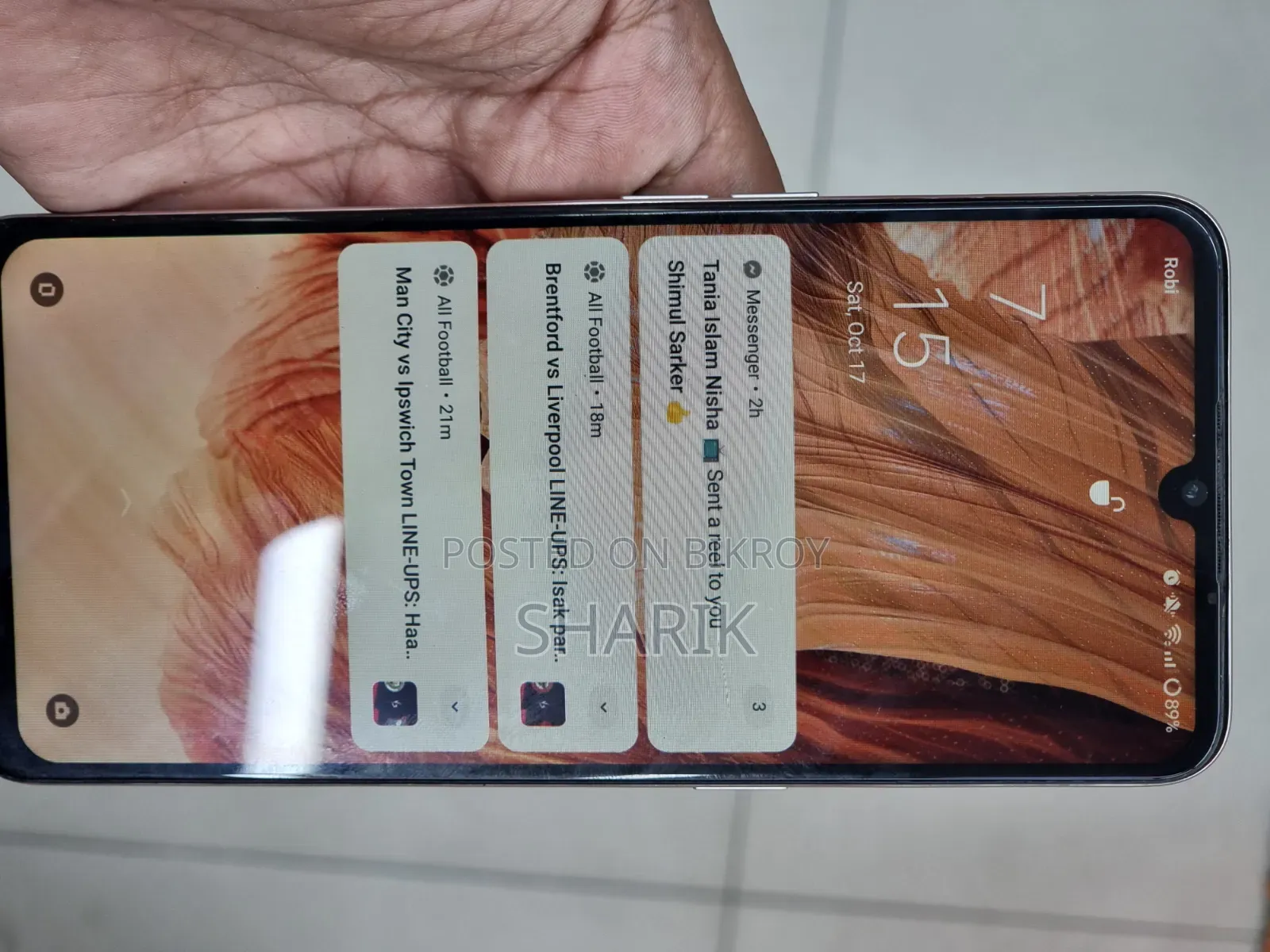 Oppo A73 128 GB Orange