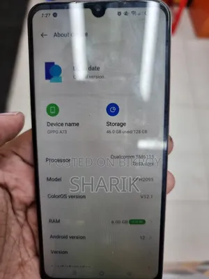 Oppo A73 128 GB Orange
