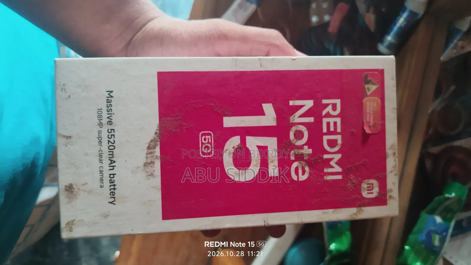 Xiaomi Redmi Note 15 256 GB Black