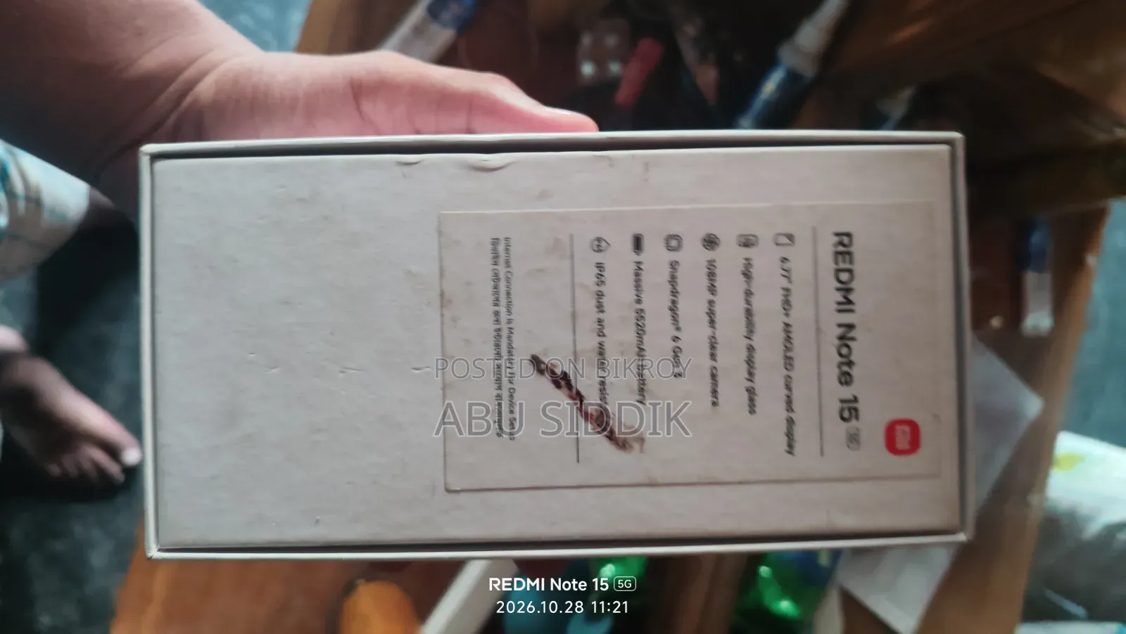 Xiaomi Redmi Note 15 256 GB Black