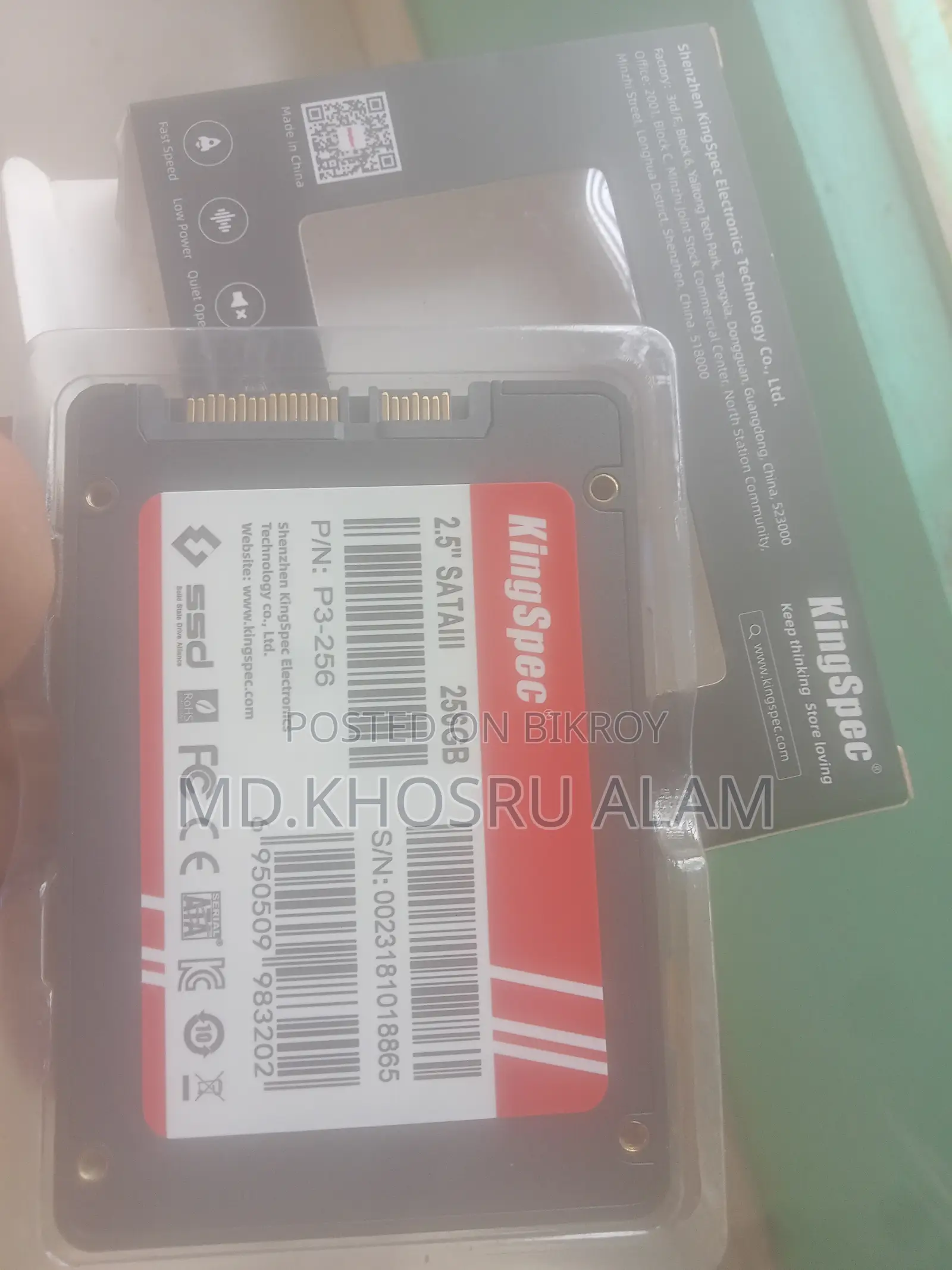 SSD 256 GB Sata|||
