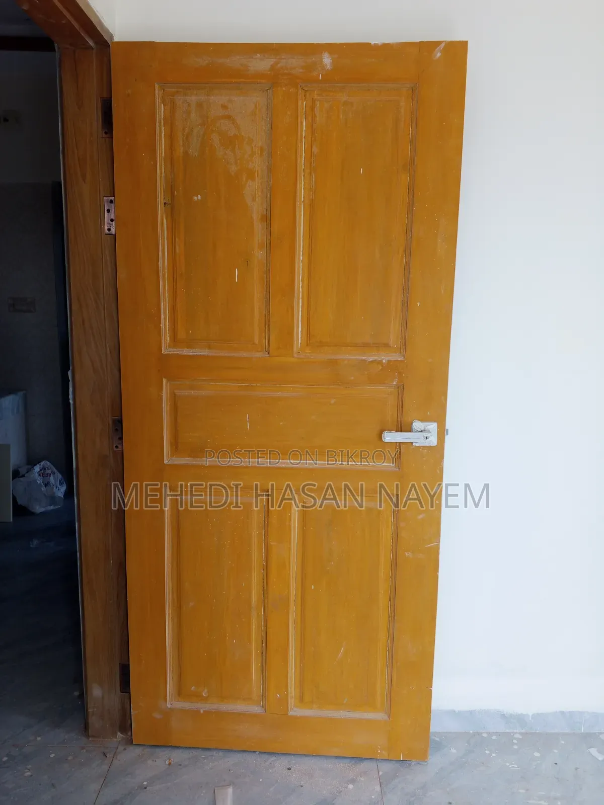 03 Gamari wood doors for sale, completely brand new.