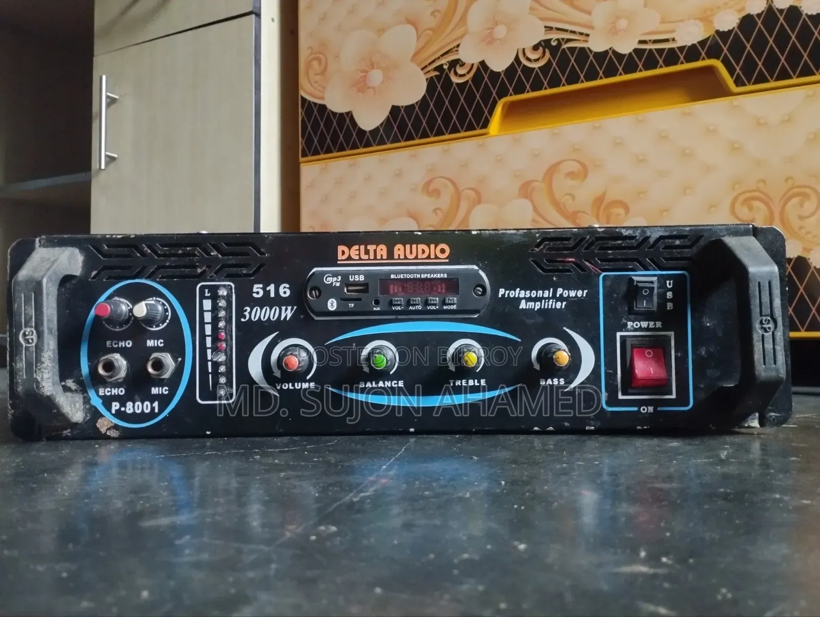 📢 অ্যাম্পলিফায়ার বিক্রি হবে! 📢
🔊 ব্র্যান্ড: Delta Audio
🎵