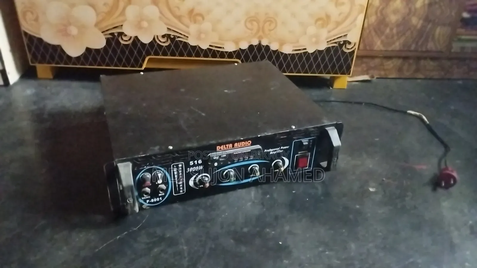 📢 অ্যাম্পলিফায়ার বিক্রি হবে! 📢
🔊 ব্র্যান্ড: Delta Audio
🎵