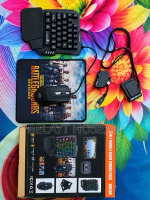 MK500 5-in-1 Mobile Gaming Combo Pack | Keyboard & Mouse