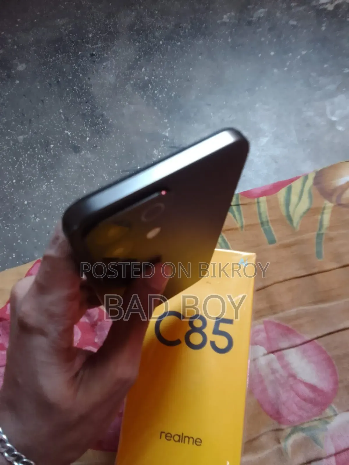 রিয়েলমি সি৮৫ ৪জি ১২৮ জিবি ব্ল্যাক