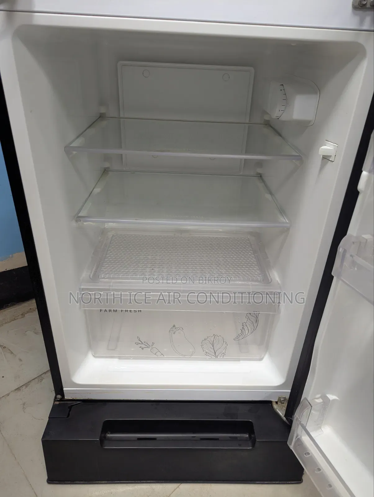 Whirlpool Blue Colour Glass Door Inverter Frost Fridge 258 Ltr.