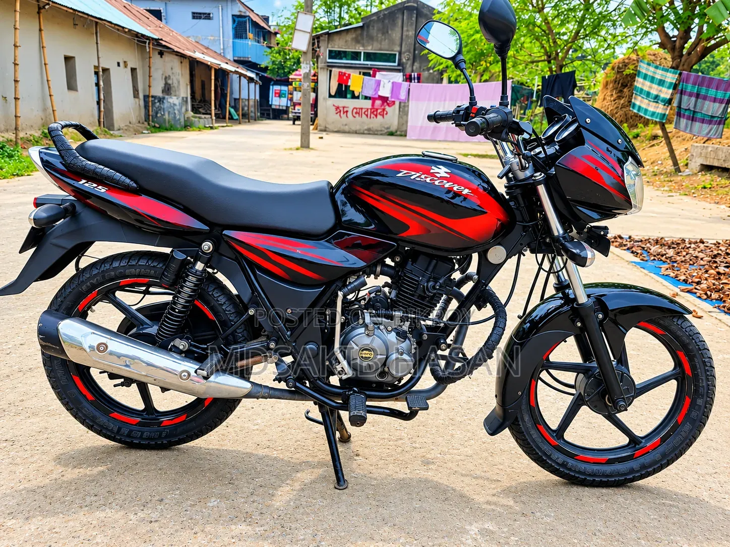 Bajaj Discover 125 2012 Black