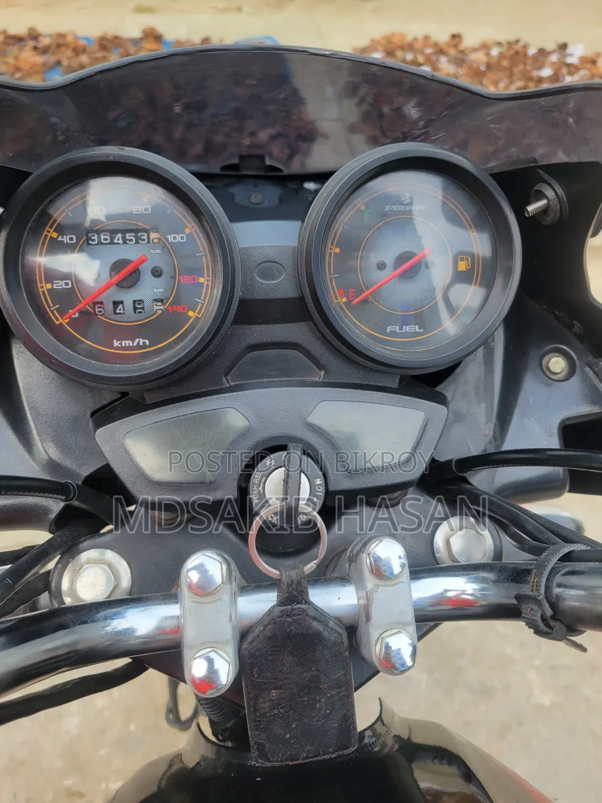 Bajaj Discover 125 2012 Black