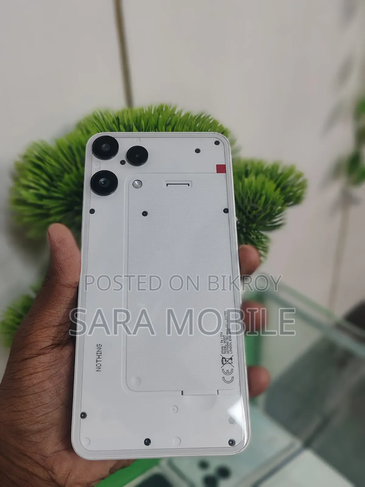 নাথিং ফোন ৩এ লাইট ১২৮ জিবি সাদা