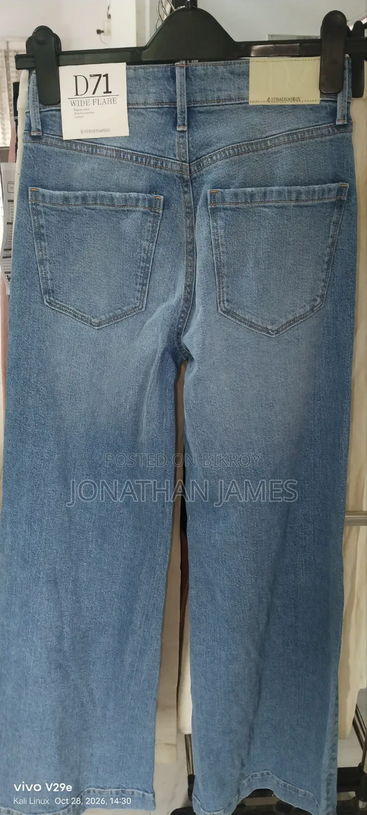 Baggy Pants অথেন্টিক . স্টক সীমিত।Zara Company Pant