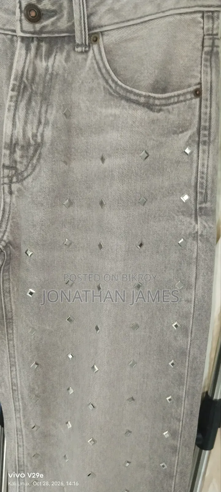 Baggy Pants অথেন্টিক . স্টক সীমিত।Zara Company Pant