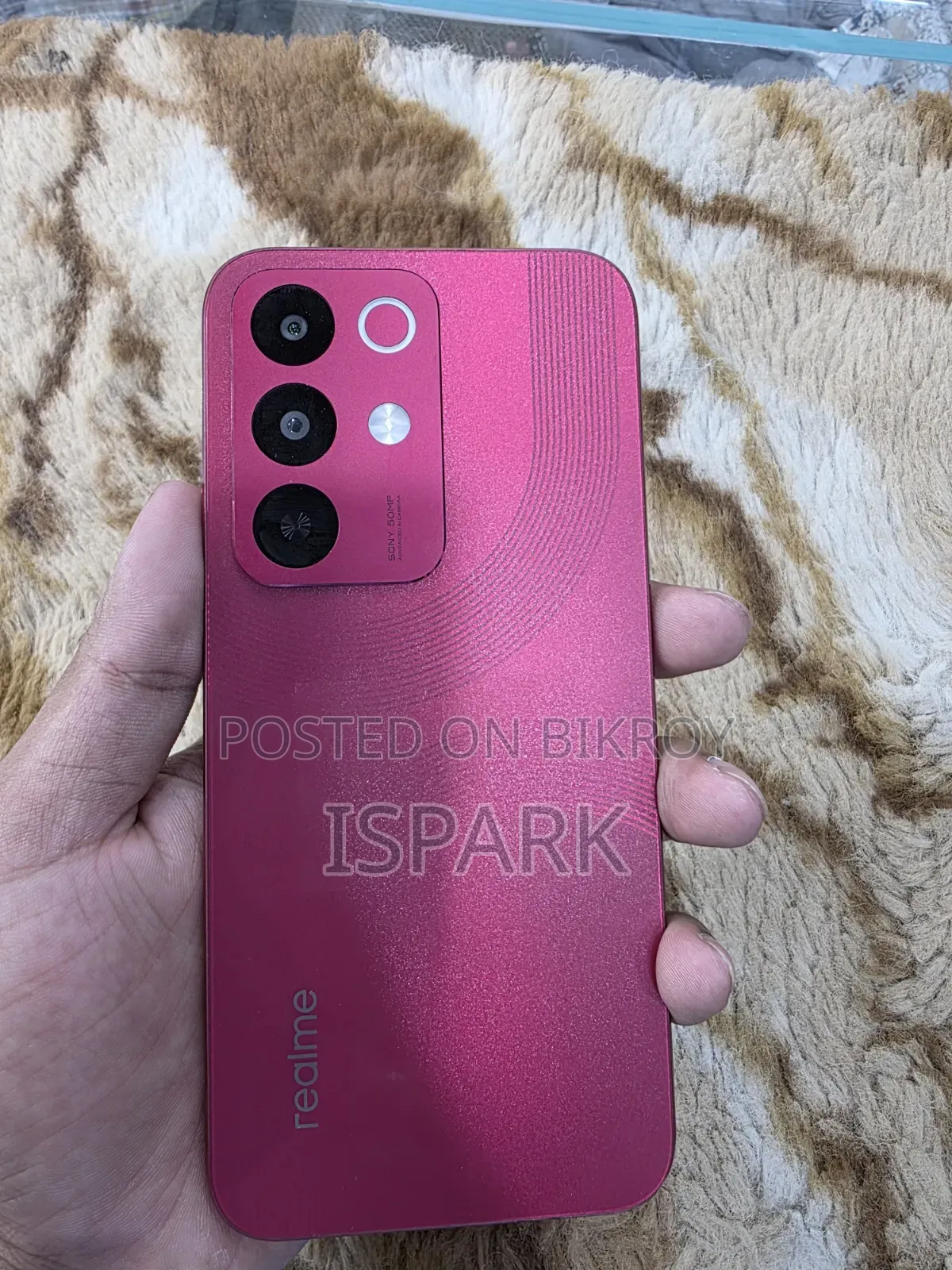 রিয়েলমি ১৫এক্স ১২৮ জিবি লাল