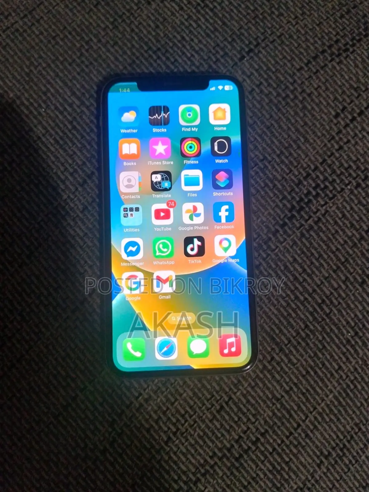 অ্যাপল আইফোন এক্স ৬৪ জিবি সাদা