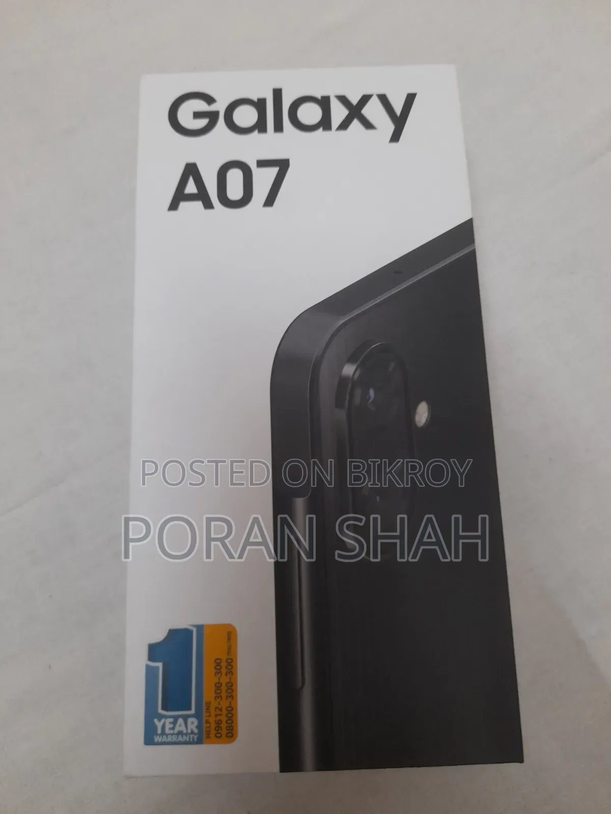 New Samsung Galaxy A07 128 GB Black