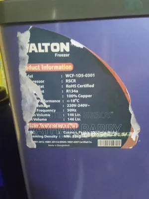 Walton Deep Freezer 144 Litres