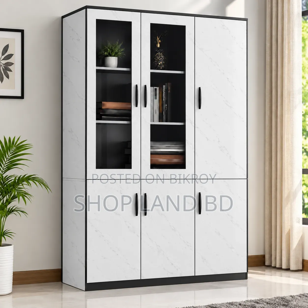 Almira | 4 Door Design | Cabinet for Clothes and Belongings