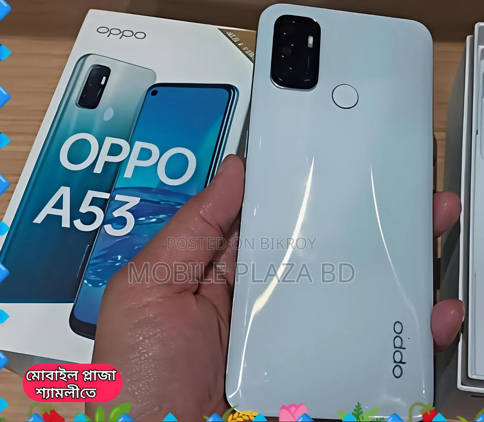 New Oppo A53 128 GB White