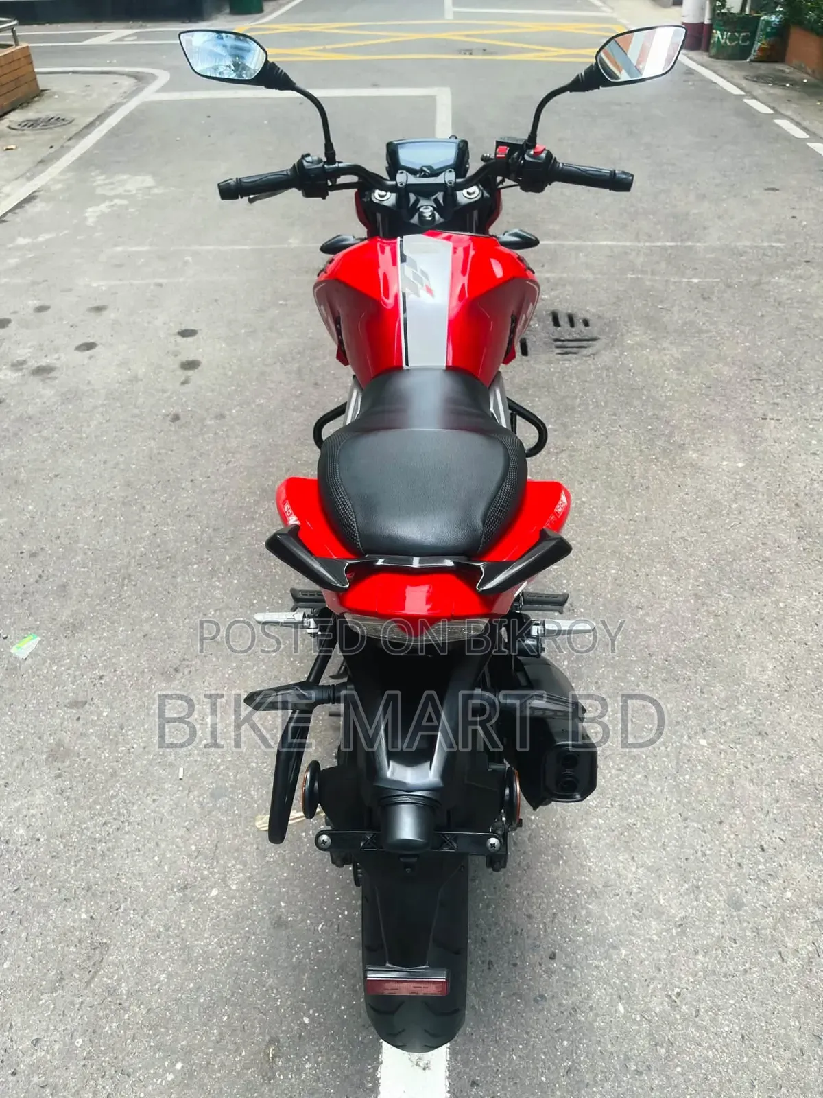 টিভিএস আপাচি আরটিআর ১৬০ ৪ভি ২০২১ লাল
