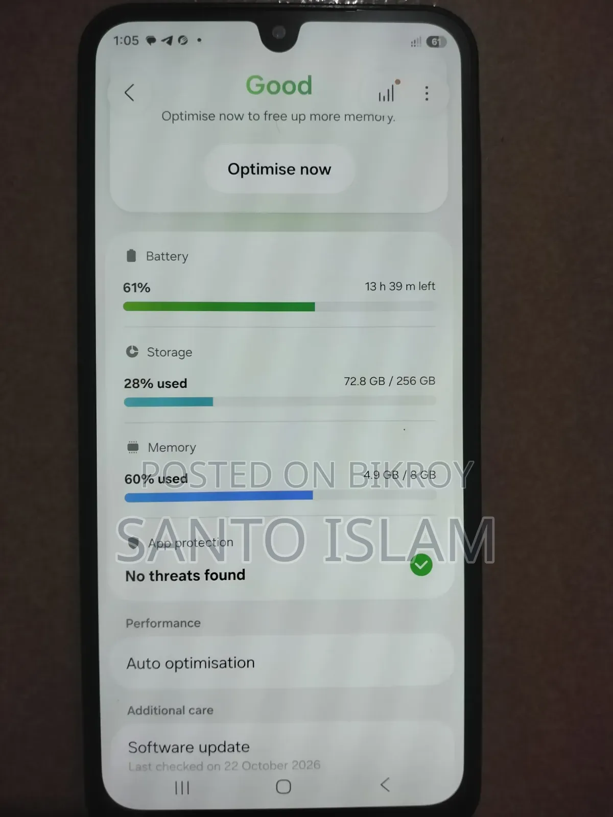Samsung Galaxy A17 5G 256 GB Black