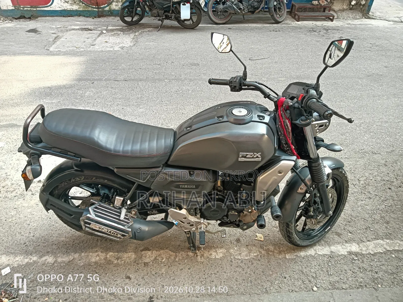 ইয়ামাহা এফজেড-এক্স ২০২২ কালো