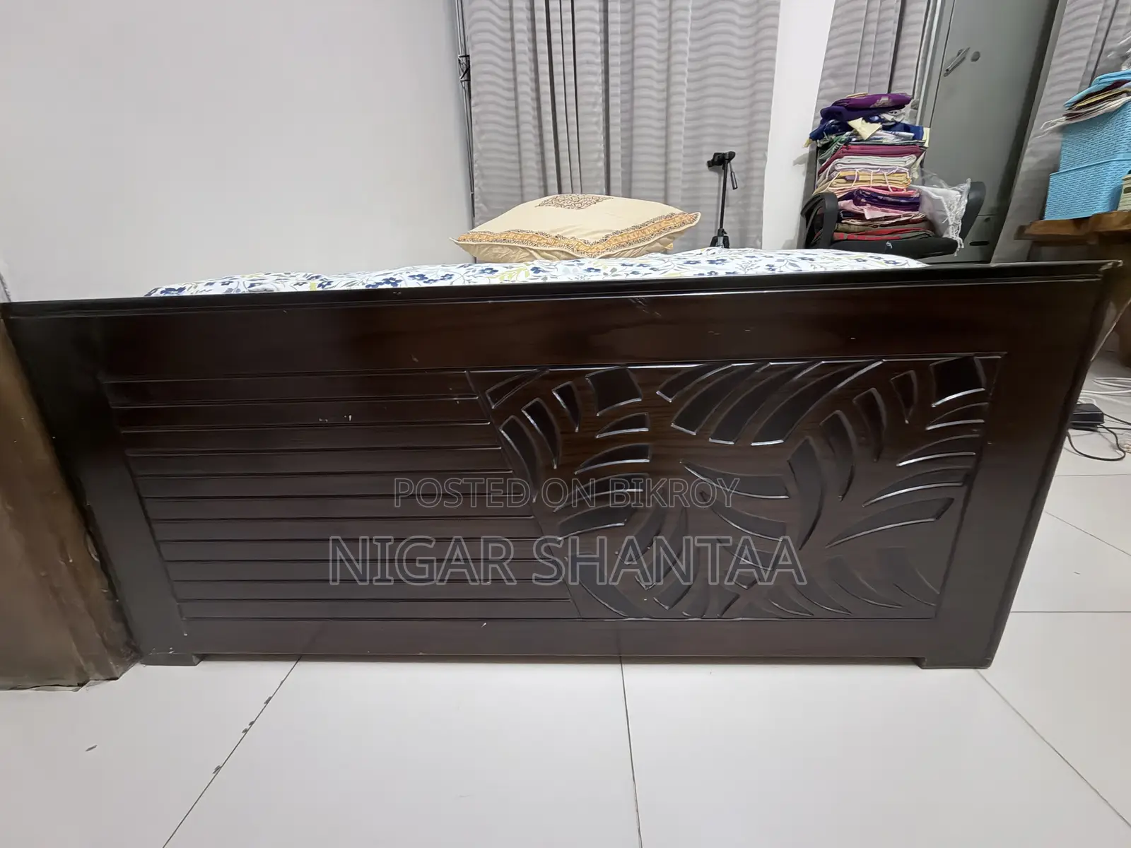 ৩ ফিট বাই ৭ ফিটের সিংগেল বেড