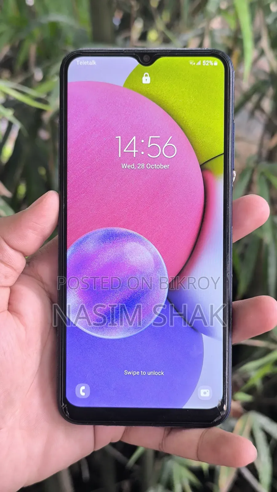 স্যামসাং গ্যালাক্সি এ০৩এস ৬৪ জিবি নীল