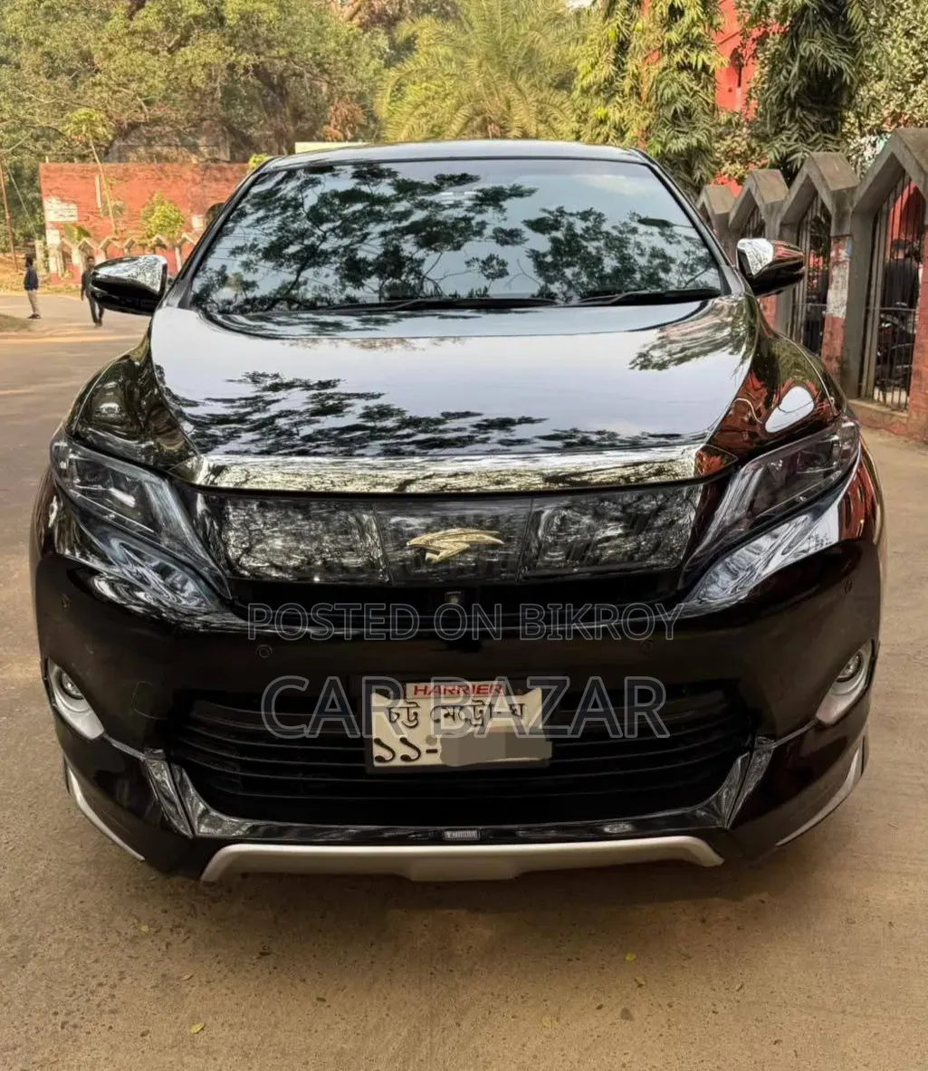 Toyota Harrier Premium Advanced Package 2015 Black