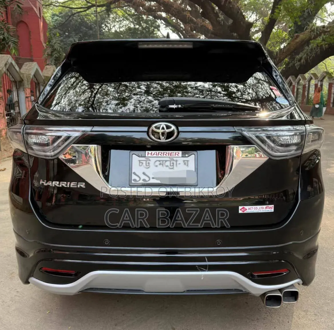 Toyota Harrier Premium Advanced Package 2015 Black