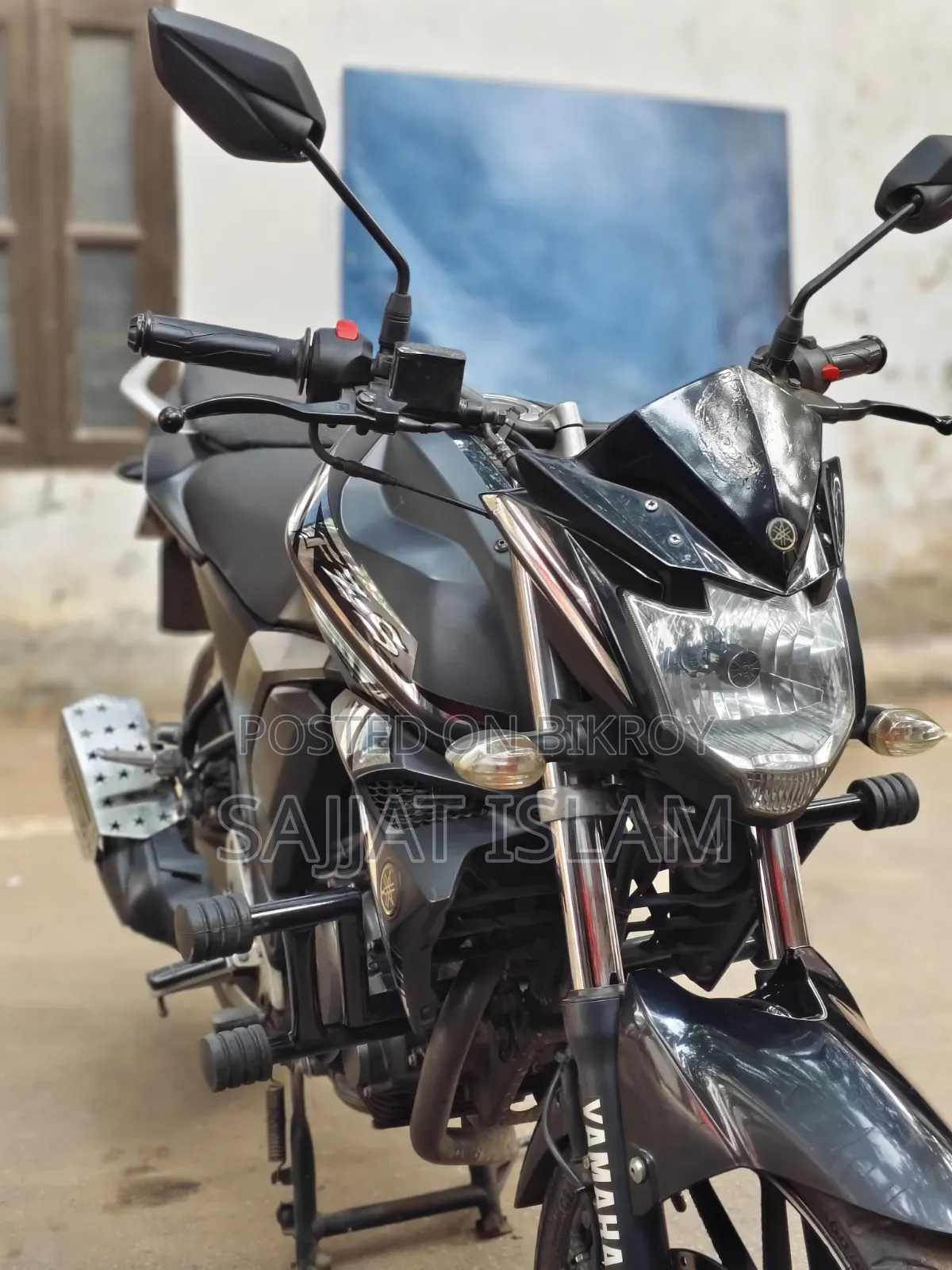 Yamaha FZS V2 2023 কালো