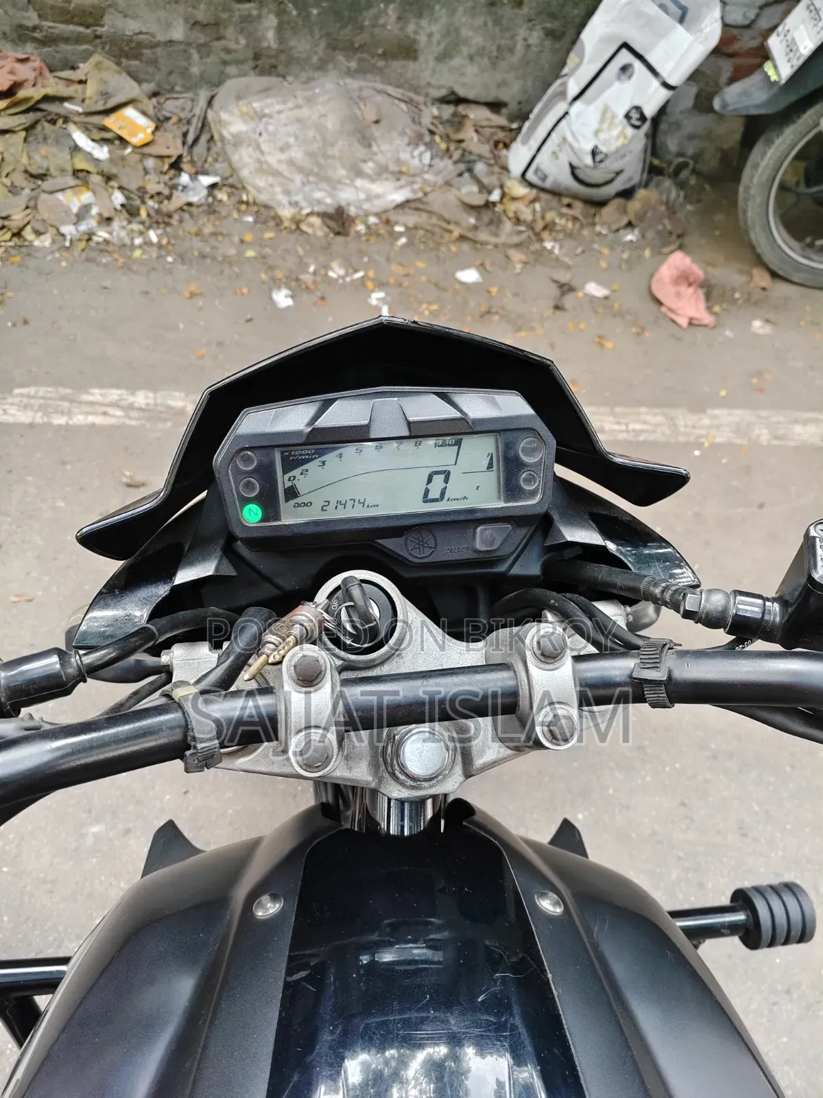 Yamaha FZS V2 2023 কালো