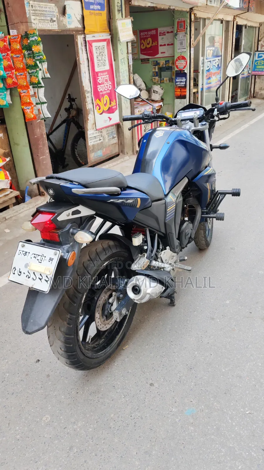Yamaha FZ 2021 Blue