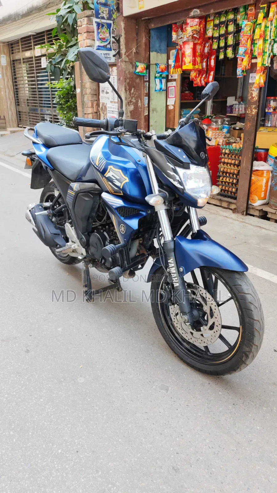 Yamaha FZ 2021 Blue