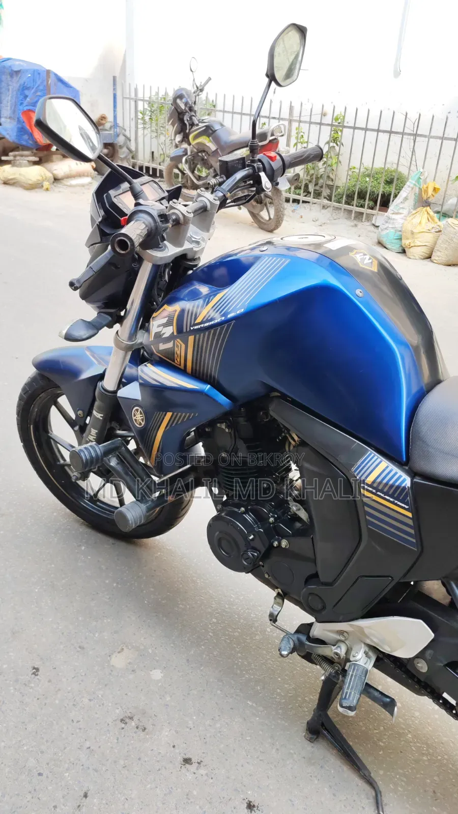 Yamaha FZ 2021 Blue
