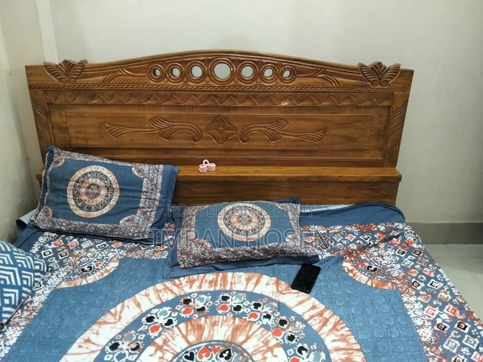 Teak Wood Bed
