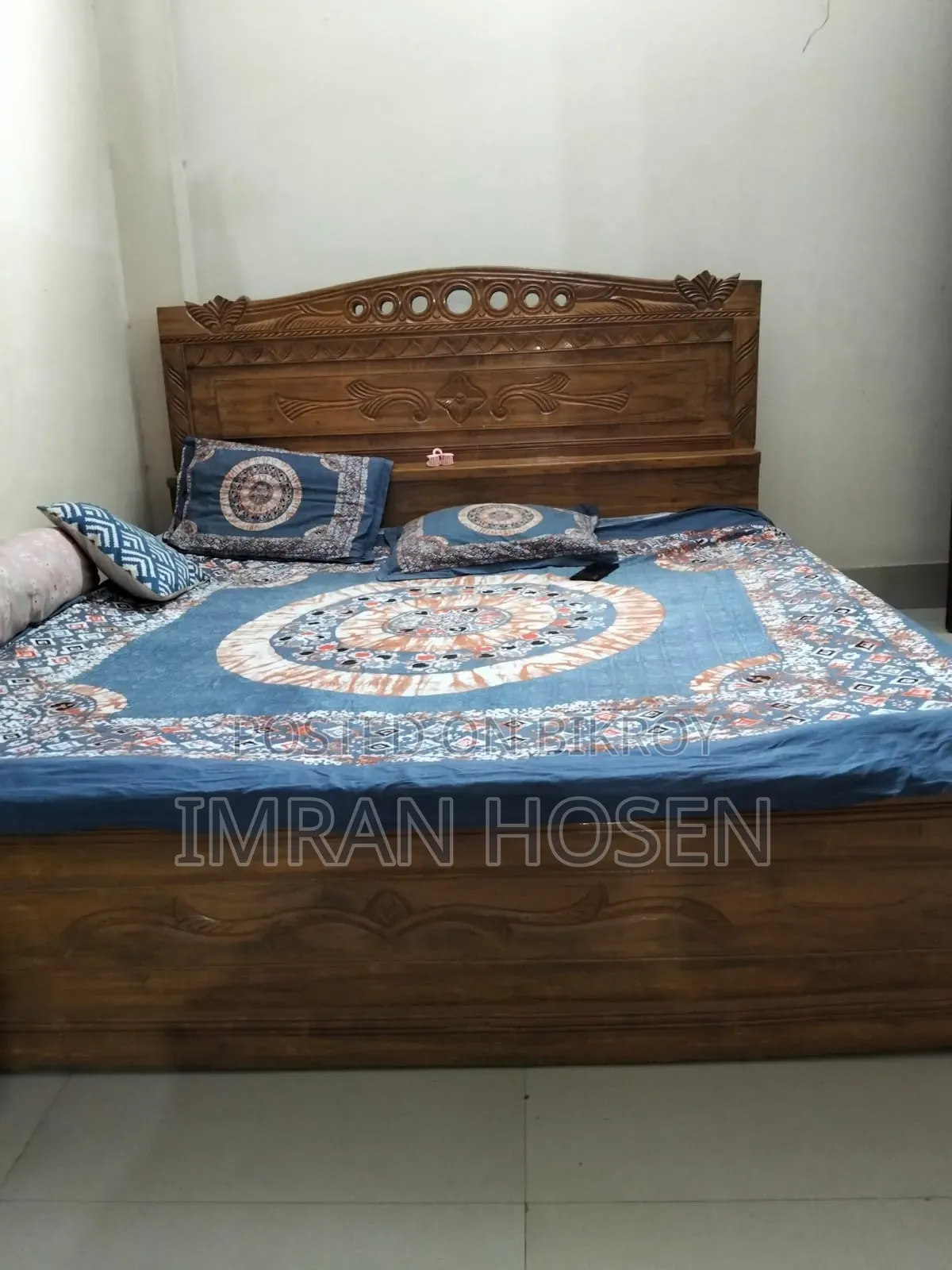 Teak Wood Bed