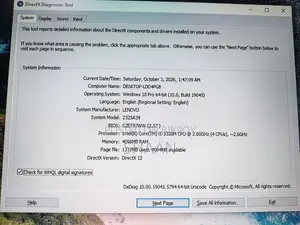 ল্যাপটপ লেনোভো থিংকপ্যাড X230 4GB ইন্টেল কোর i5 SSD 128GB