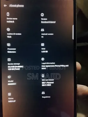 Realme 6 128 GB Blue