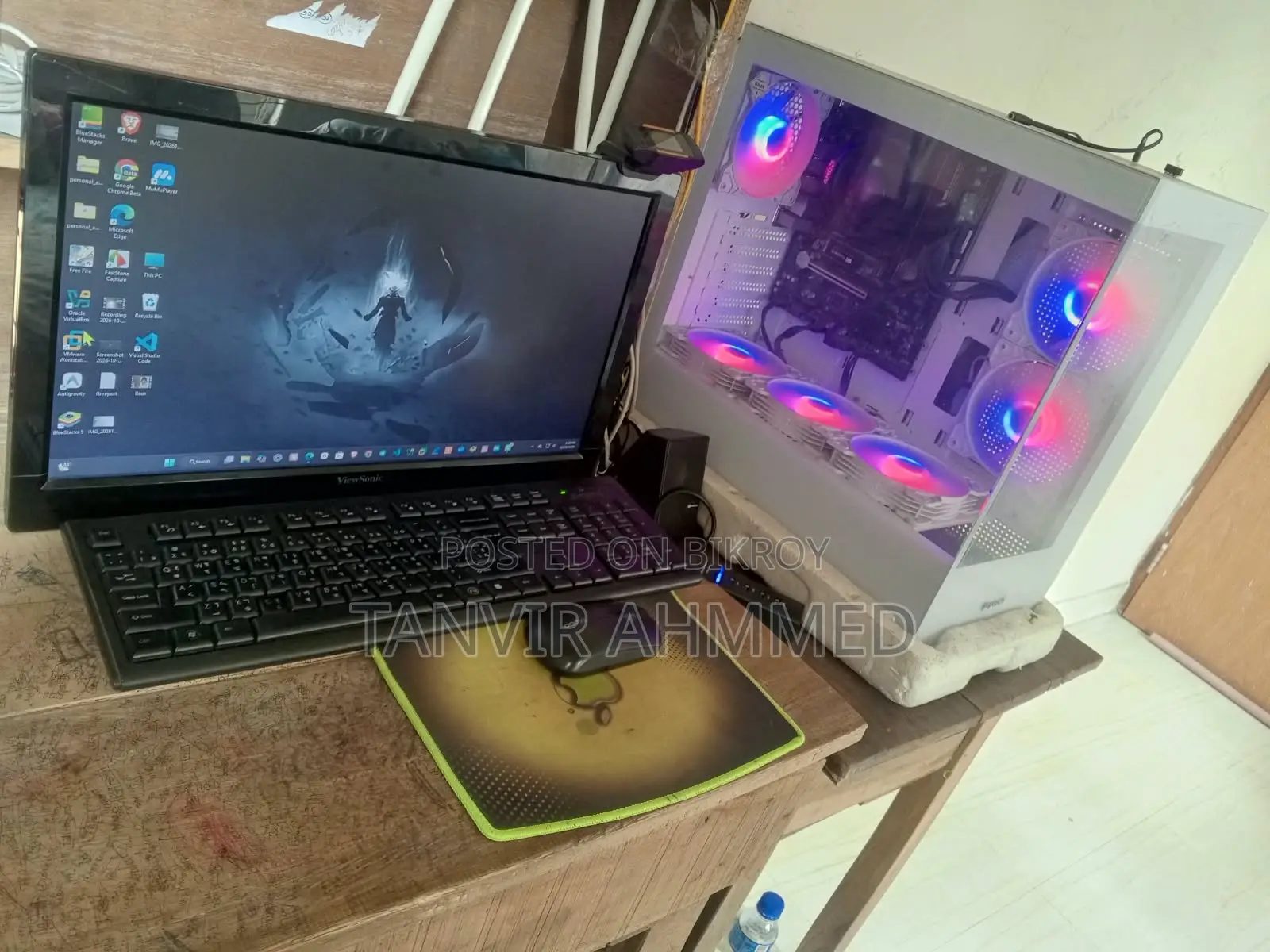 Desktop Computer MSI 16GB AMD Ryzen 5 SSD 512GB