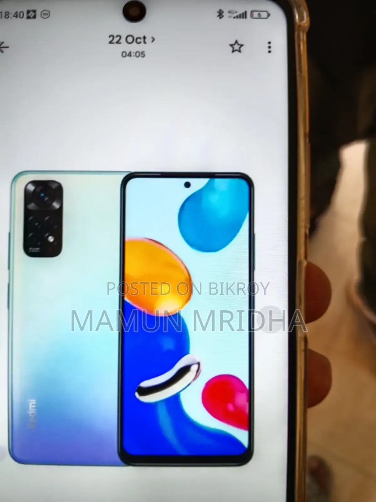 Xiaomi Redmi Note 11 256 GB Silver