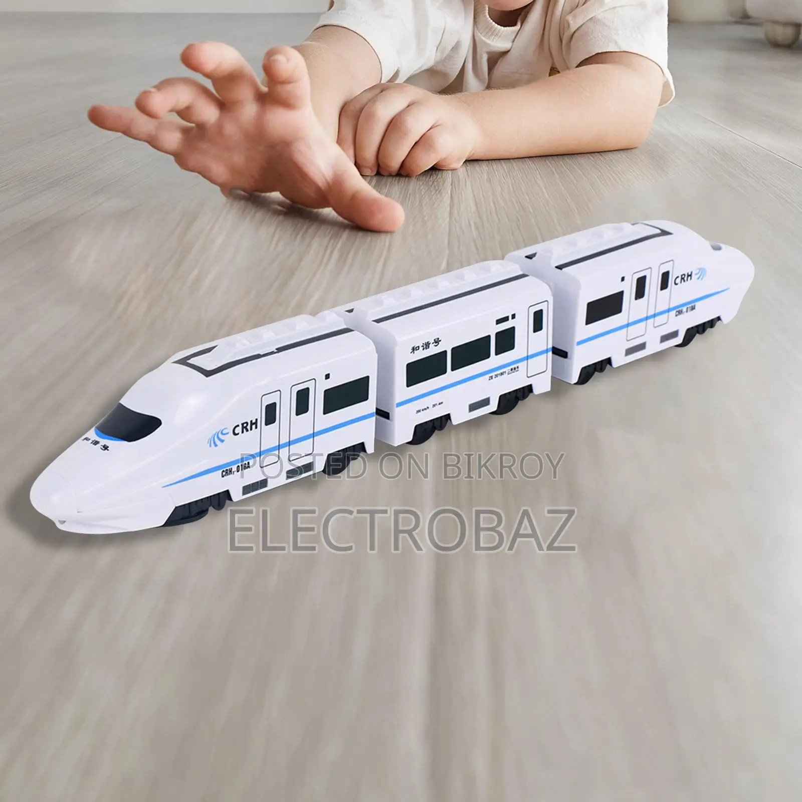 রিচার্জেবল বুলেট ট্রেন সেট (৩৯ পিস)