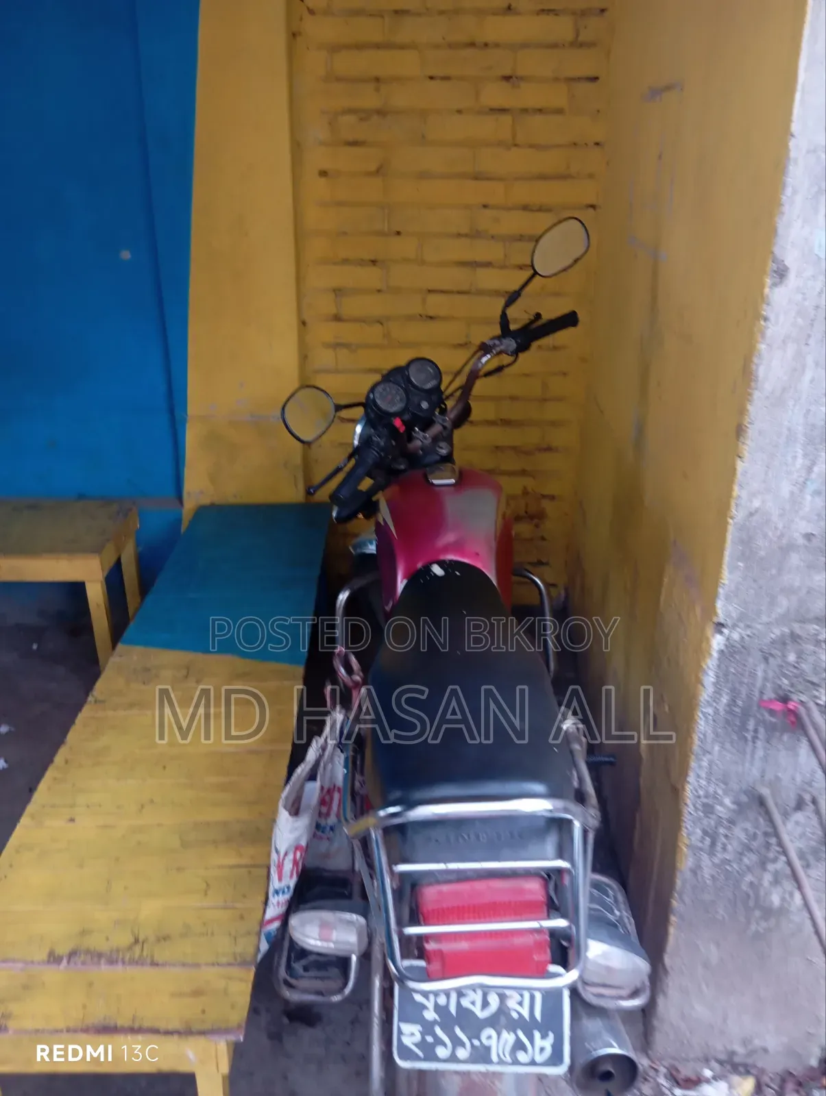 Motorcycle 2002 Red