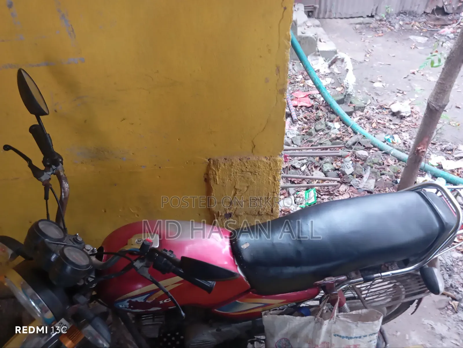 Motorcycle 2002 Red