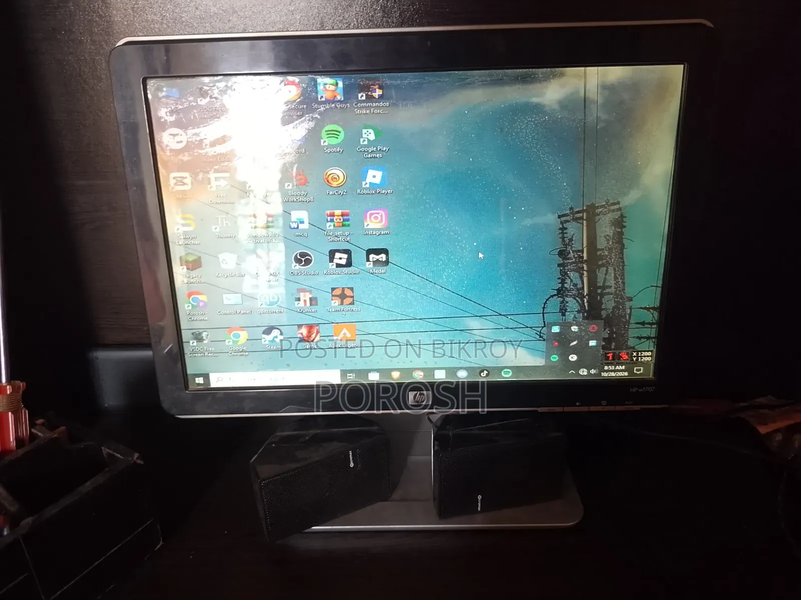 Desktop Computer MSI Aegis SE 10SI 8GB Intel Core i5 HDD+SSD 1T