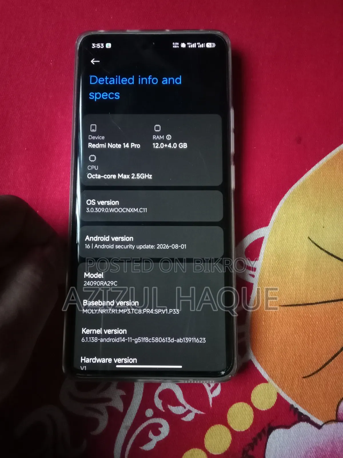 Xiaomi Redmi Note 14 Pro 5G 256 GB White