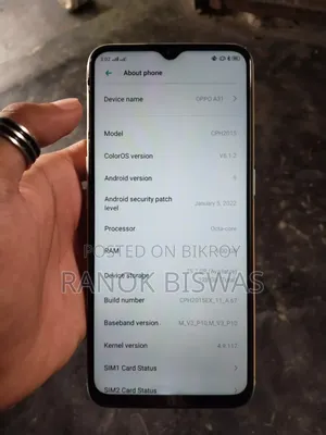 অপ্পো এ৩১ ১২৮ জিবি