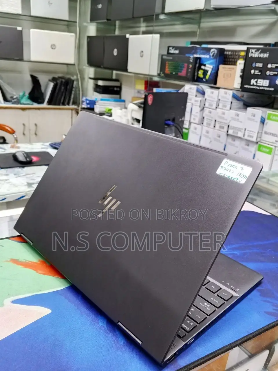 Laptop HP Envy 13t 16GB AMD Ryzen 7 SSD 512GB