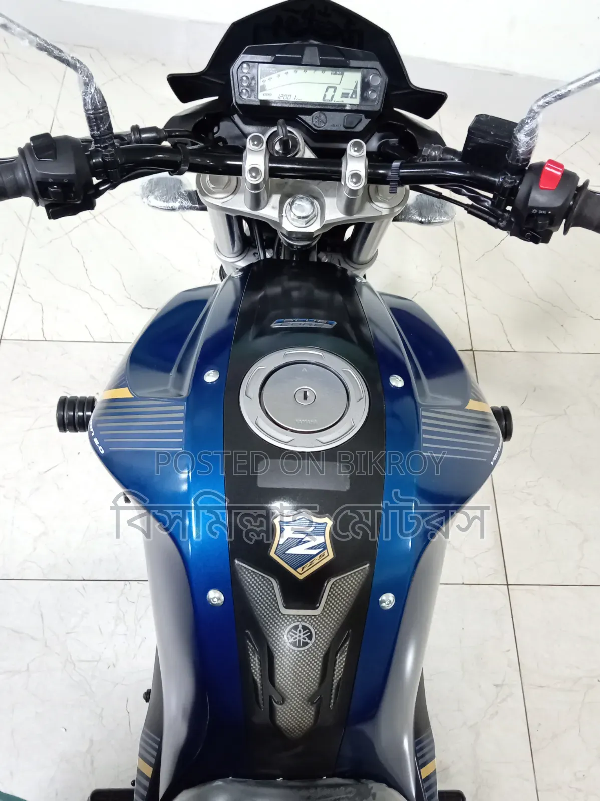 ইয়ামাহা এফজেডএস ভি২ ২০২৪ নীল