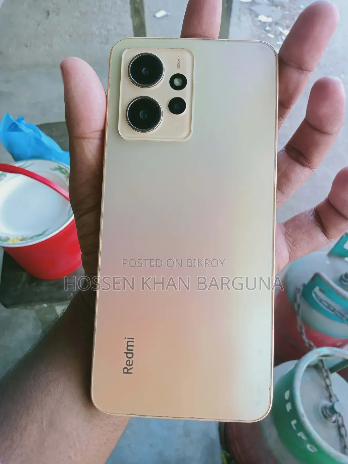 শাওমি রেডমি নোট ১২ ১২৮ জিবি গোল্ড