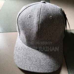 Head Gear Solid Melange Fitted Cap
